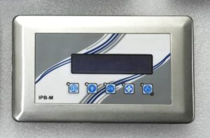 Static Passbox Display (4M) with control buttons
