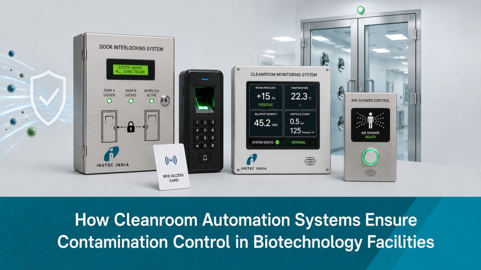 How Cleanroom Automation Systems Ensure Contamination Control in Biotechnology Facilities